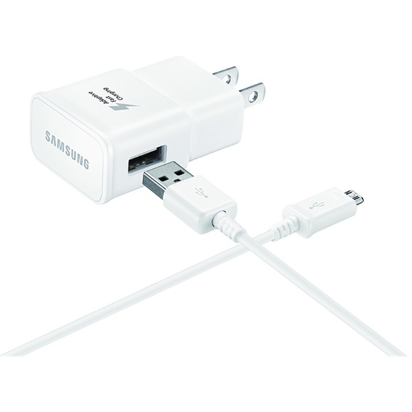 Samsung Quick Charge Wall Block - Samsung Galaxy Note 4 - White